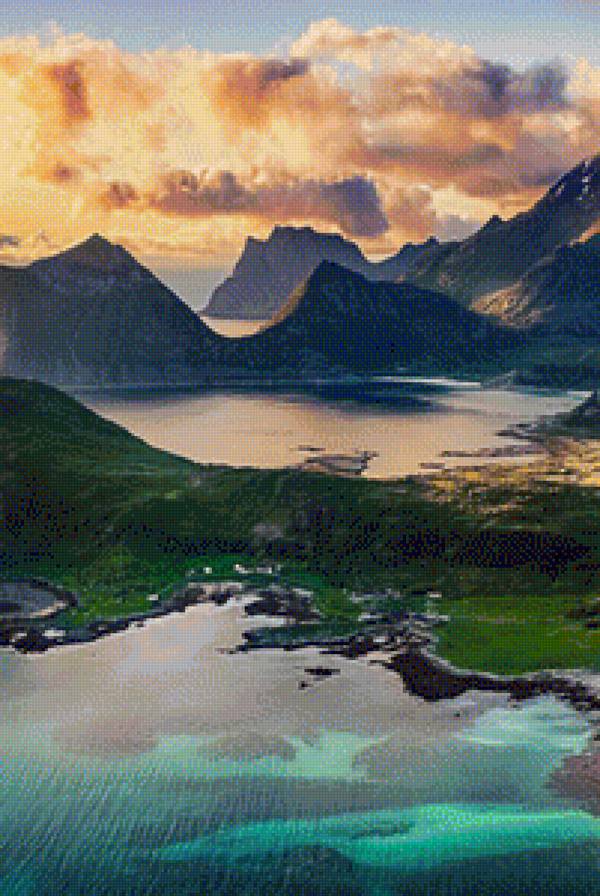 mountain lake - mountain lake - предпросмотр