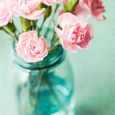 Схема вышивки «pink flowers»