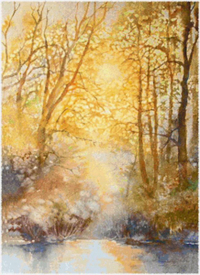 watercolour sunrise - watercolour sunrise - предпросмотр