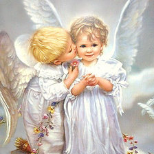 Схема вышивки «Ангелочки»