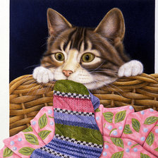 Схема вышивки «Домашние любимцы»