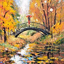 Схема вышивки «Waiting»