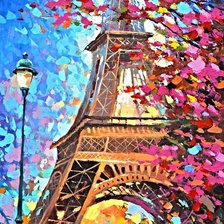 Схема вышивки «Paris autumn»