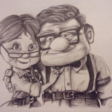 Схема вышивки «вот и мы»