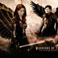 Схема вышивки «свехъестественное, сериал, ангелы»