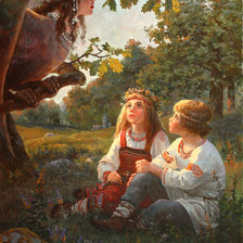 Схема вышивки «сказки детям»