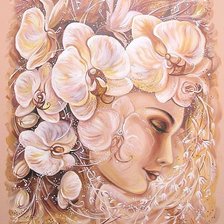 Схема вышивки «моя прекрасная Леди»