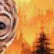 Предпросмотр схемы вышивки «Совушки в лучах заката» (№1236475)