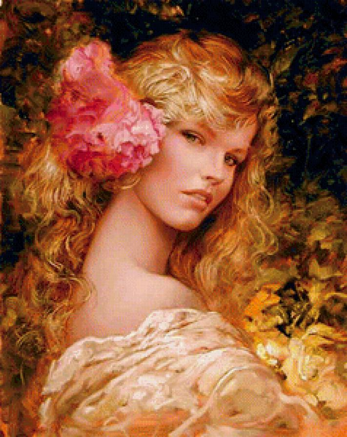 Девушка - портрет, девушка, красавица - предпросмотр