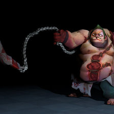 Схема вышивки «pudge»