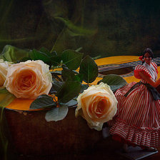 РОЗЫ НА ГЕТАРЕ