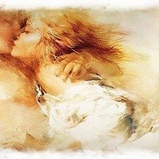 Схема вышивки «Влюбленные»