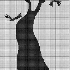 Схема вышивки «DAMA»