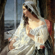 Схема вышивки «Образ женщины»