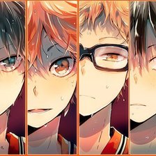 Схема вышивки «Карасуно=)»