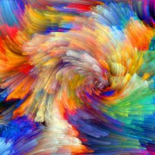 Схема вышивки «Абстракция»