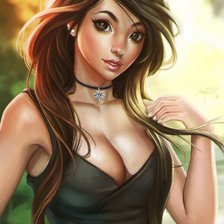 Схема вышивки «Приятная»