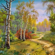 березовая роща