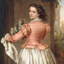 Схема вышивки «Образ женщины»