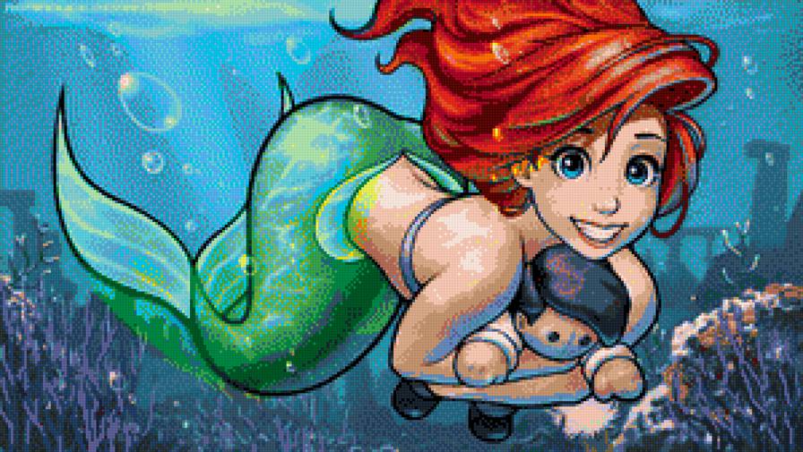 Русалочка - предпросмотр