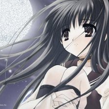 Схема вышивки «аниме»