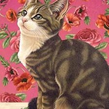 Схема вышивки «домашние любимцы»