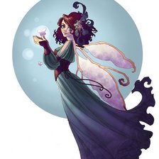 Схема вышивки «Фея»