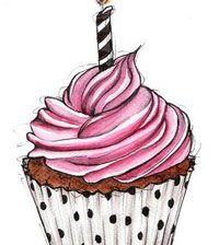 Схема вышивки «кексик»