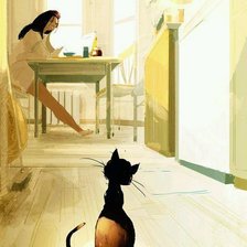 Схема вышивки «śniadanie»