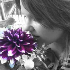 Схема вышивки «с цветком»