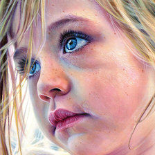 Схема вышивки «девочка»