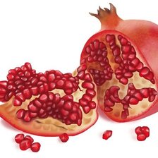 Схема вышивки «Гранат»