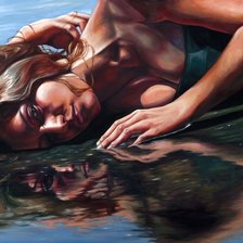 Схема вышивки «девушка»