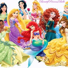 Схема вышивки «Принцессы Дисней»