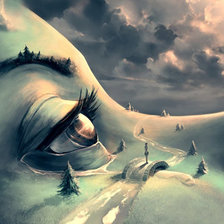 Схема вышивки «дорога»