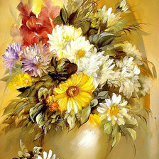 Схема вышивки «букет»