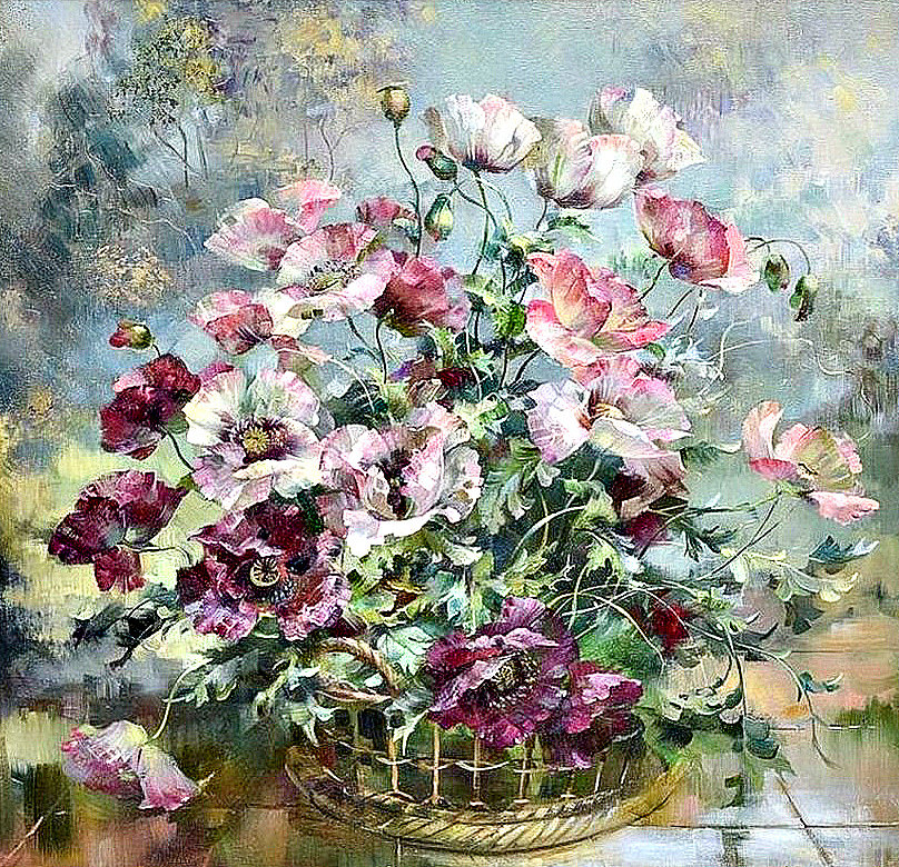 Маки - маки.цветы.букет. - оригинал