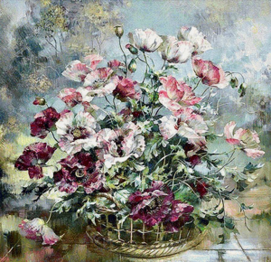 Маки - маки.цветы.букет. - предпросмотр