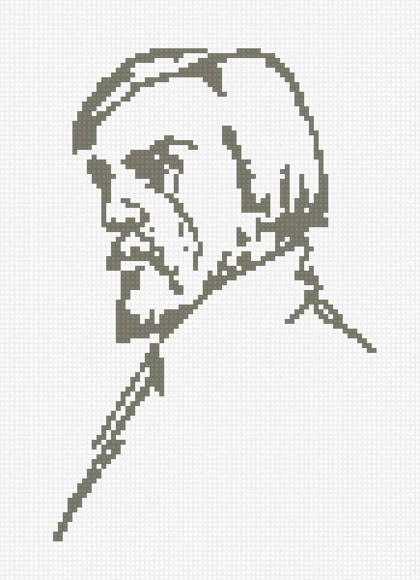 Белинский - писатели, однотонные вышивки - предпросмотр