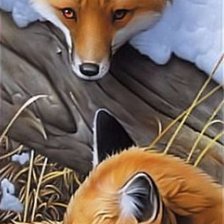 Схема вышивки «Пара»