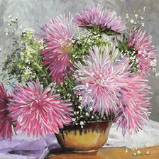 Схема вышивки «Худ. Александр Воля»