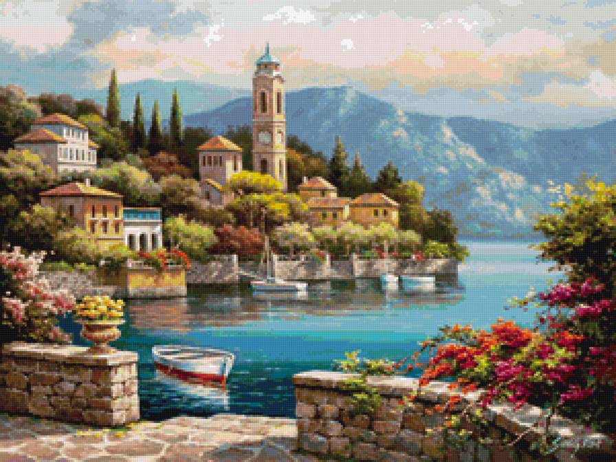 Побережье - пейзаж, море, природа - предпросмотр