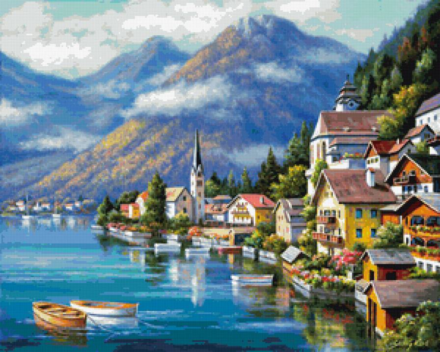 Побережье - природа, пейзаж, море - предпросмотр