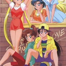 Схема вышивки «Сейлор Мун»