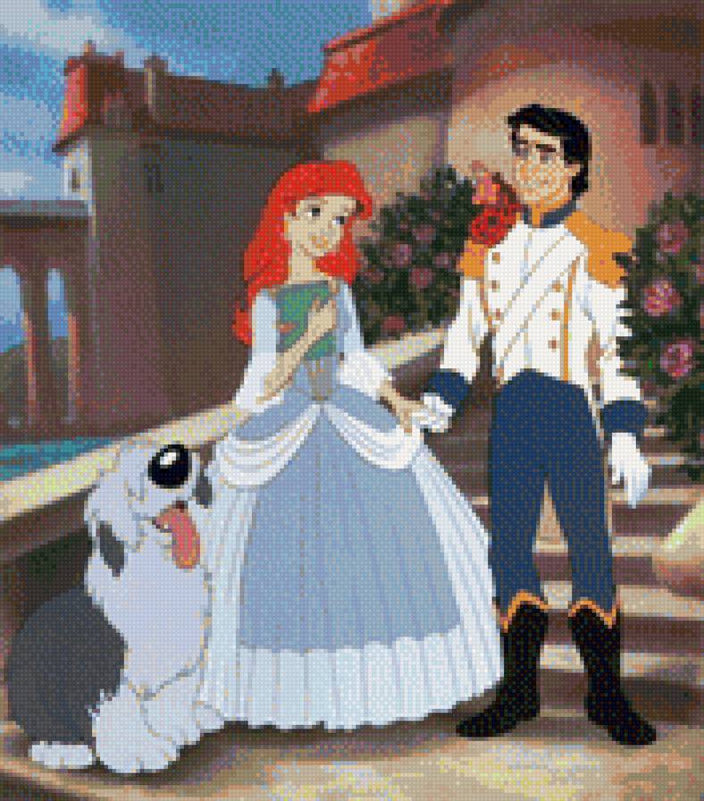 ариэль и эрик - дисней, принцессы, русалочка, ариэль - предпросмотр