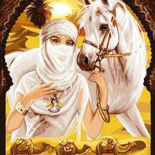 Схема вышивки «Пустыня»