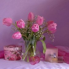 Схема вышивки «Аромат тюльпана»