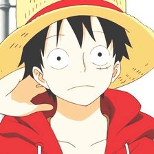 Схема вышивки «Луффи»