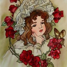 Схема вышивки «Ретро»