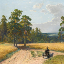 Схема вышивки «Деревенское лето»